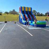 16 Foot Water Double Lane Slide — Dandy Jumper rental photo, view 2